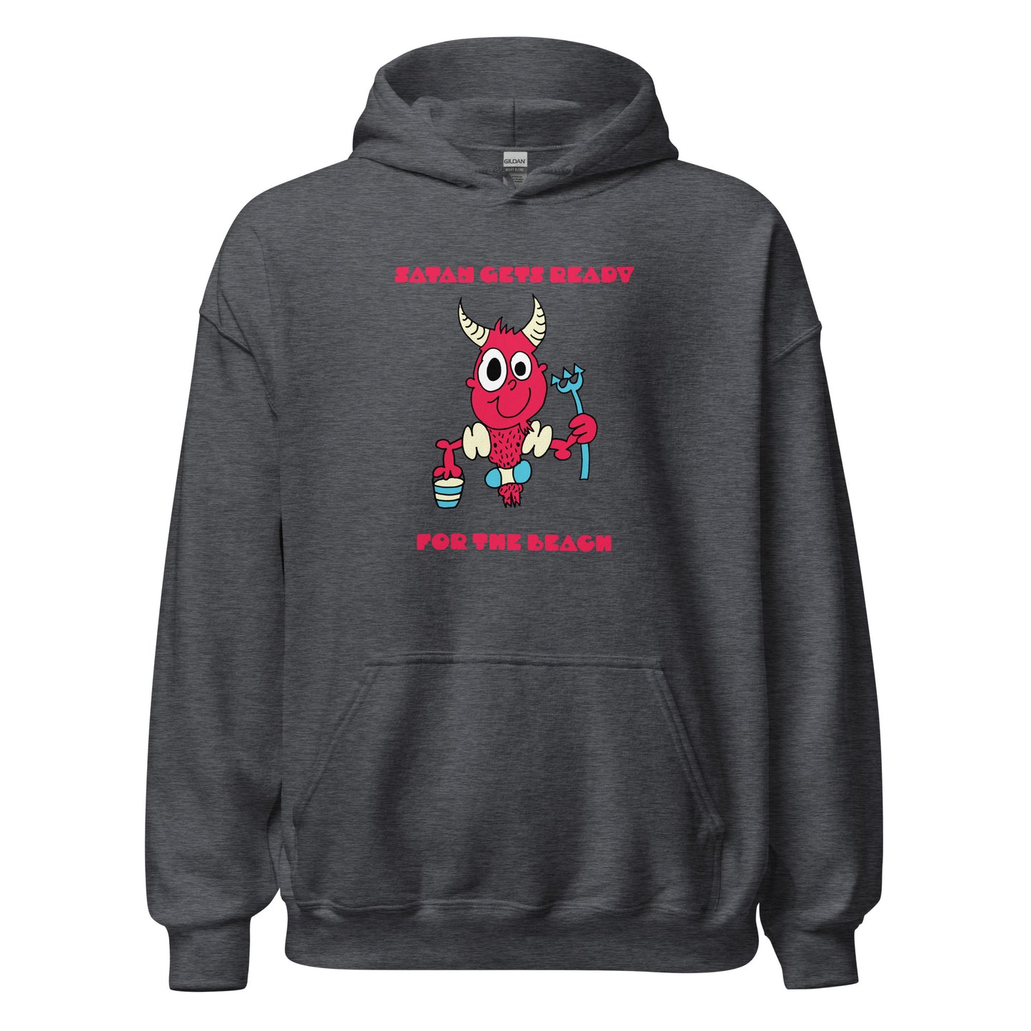 Satan gets ready for the beach - Women's Hoodie