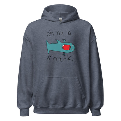 Oh no, a shark - Women's Hoodie