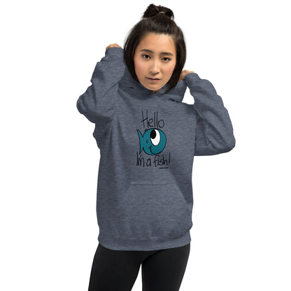 Hello, I'm a Fish! Women's Hoodie