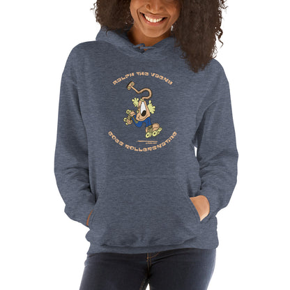 Ralph the Vacky goes rollerskating - Women's Hoodie