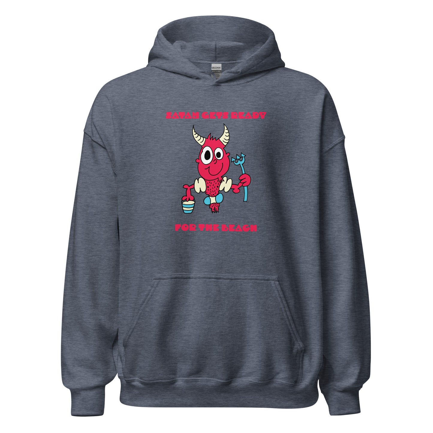 Satan gets ready for the beach - Women's Hoodie