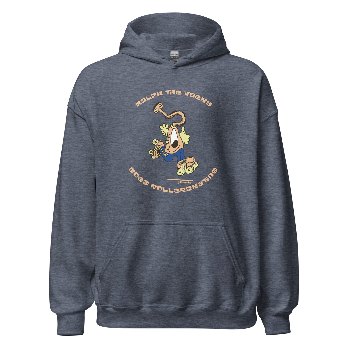 Ralph the Vacky goes Rollerskating - Men's Hoodie