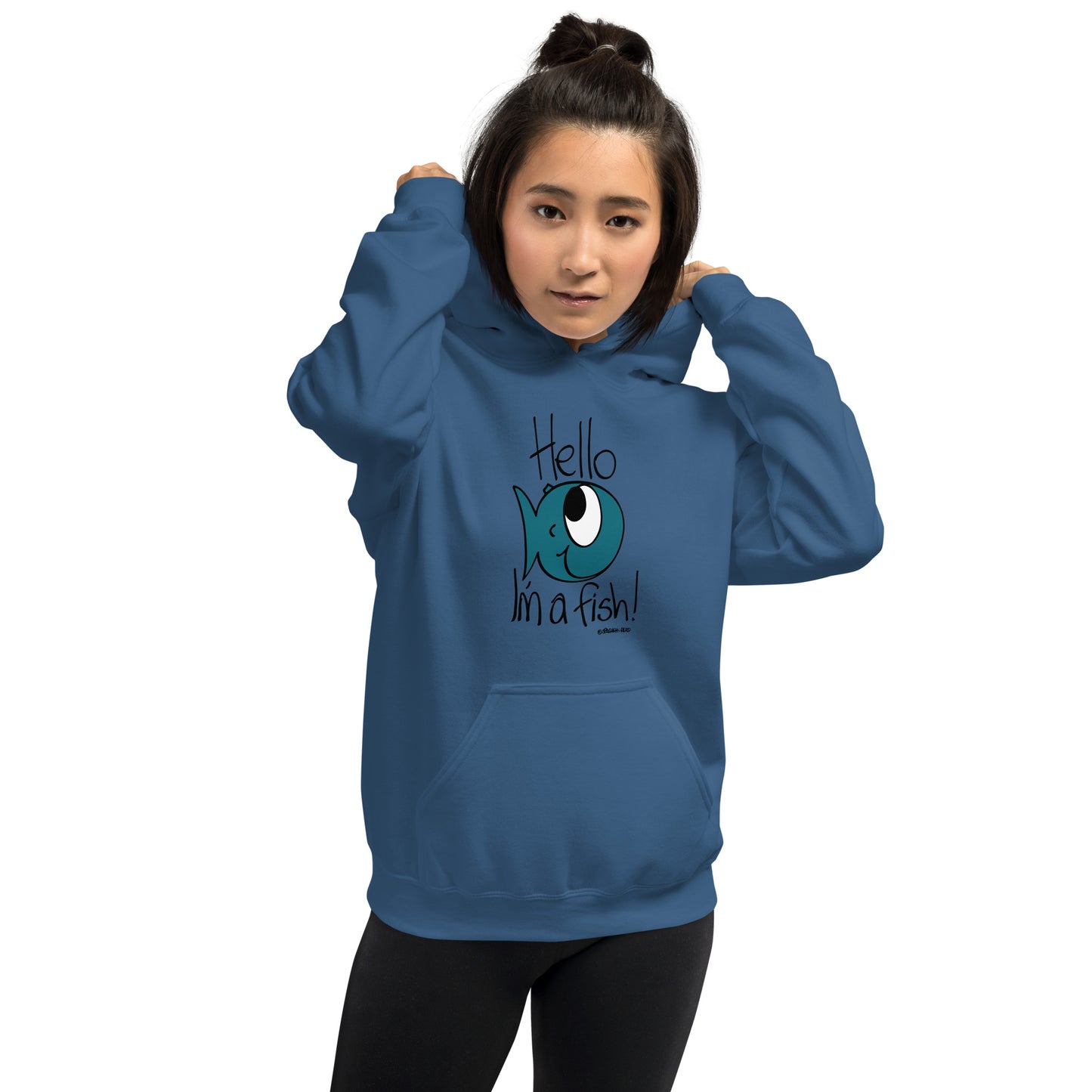 Hello, I'm a Fish! Women's Hoodie