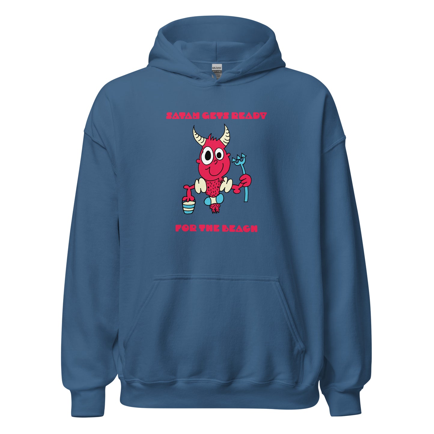 Satan gets ready for the beach - Women's Hoodie