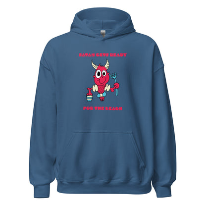 Satan gets ready for the beach - Women's Hoodie