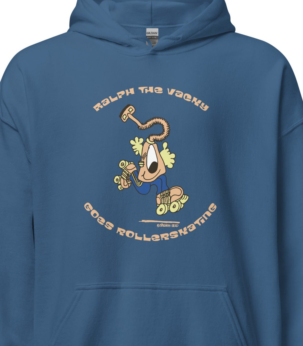 Ralph the Vacky goes Rollerskating - Men's Hoodie