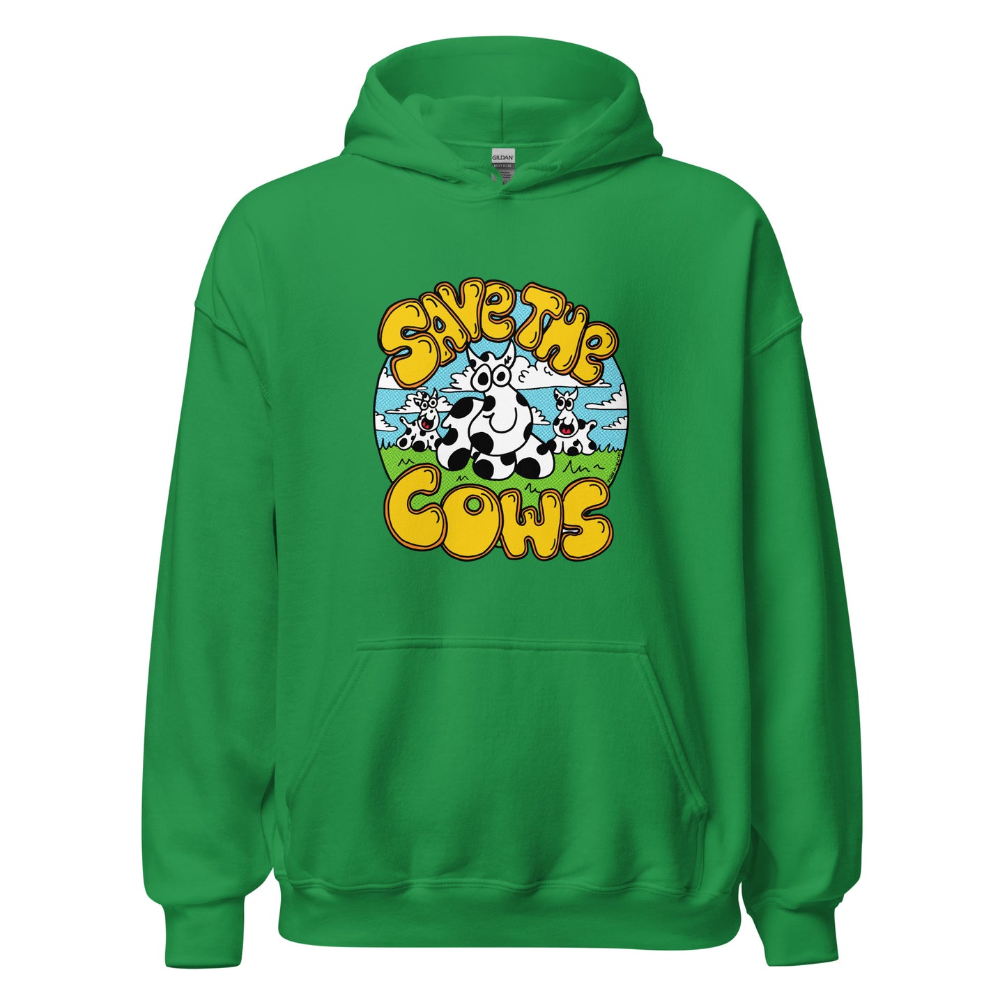 Save the Cows - Men's Hoodie