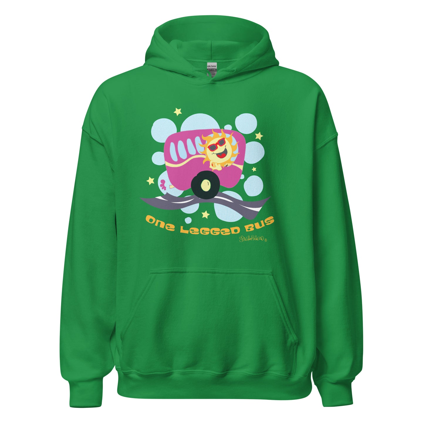 A one legged bus  Women's Hoodie