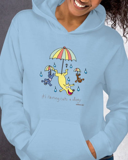 It's raining cats and dogs - Women's Hoodie