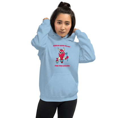 Satan gets ready for the beach - Women's Hoodie