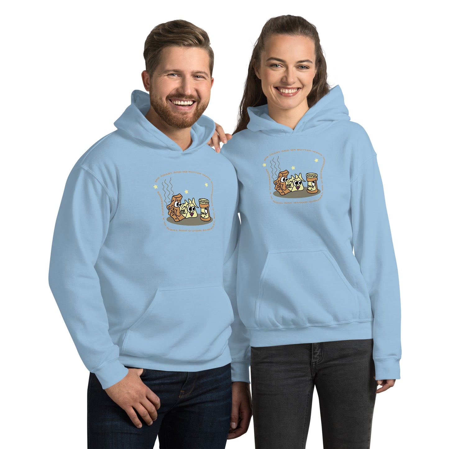 Mr Toast and Ms Butter - Women's Hoodie