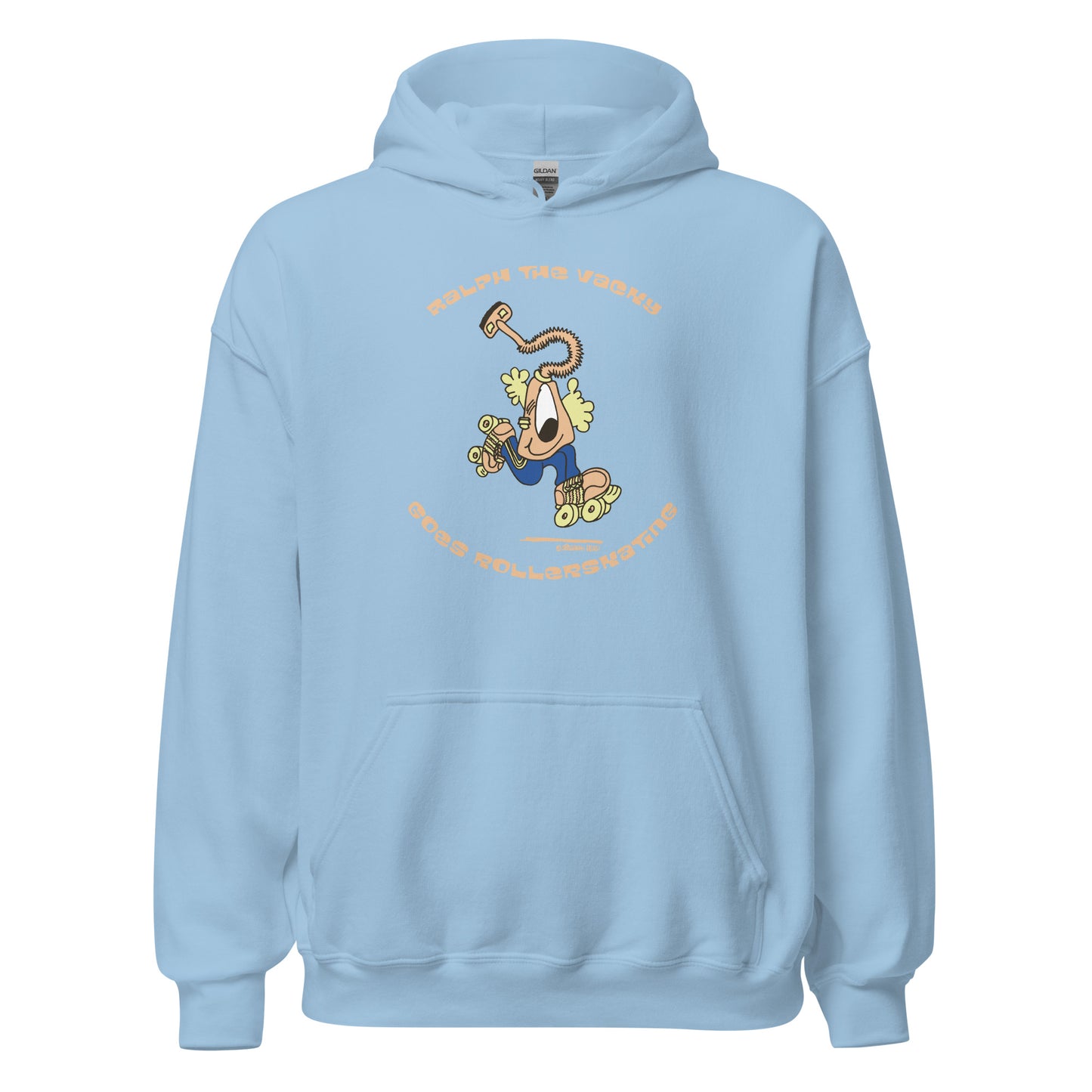 Ralph the Vacky goes rollerskating - Women's Hoodie