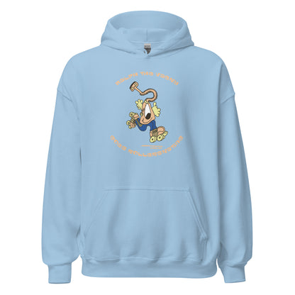 Ralph the Vacky goes rollerskating - Women's Hoodie