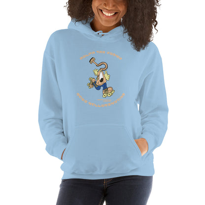 Ralph the Vacky goes rollerskating - Women's Hoodie