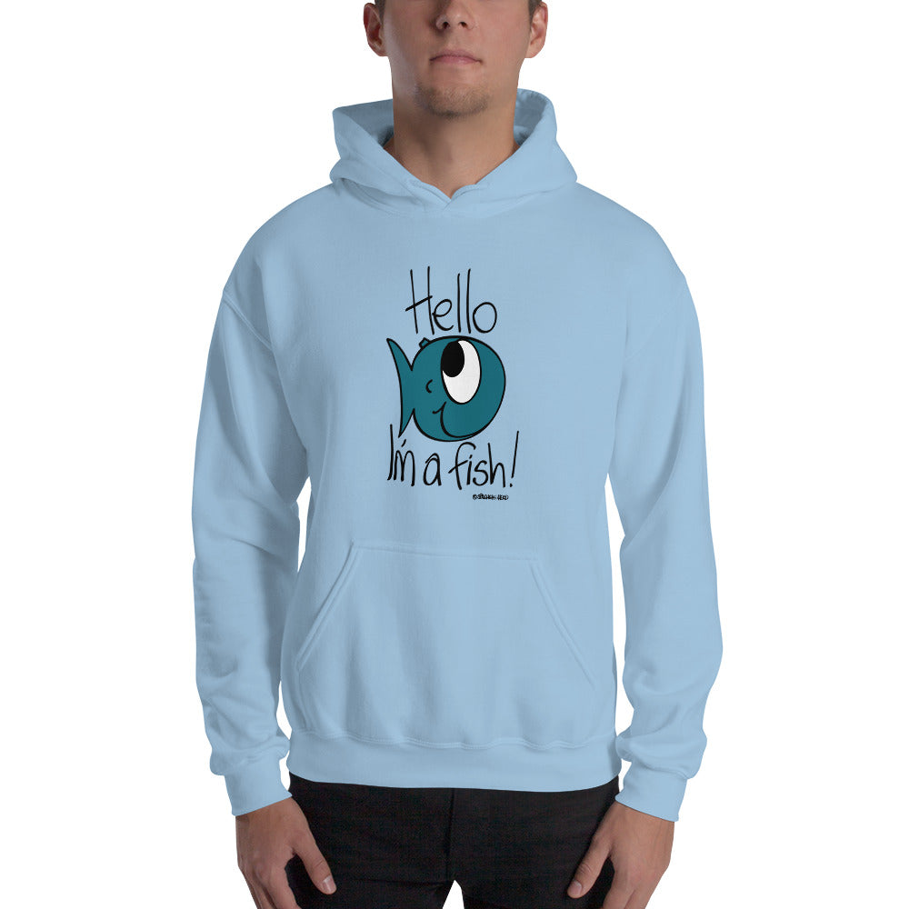 Hello, I'm a Fish! - Men's Hoodie