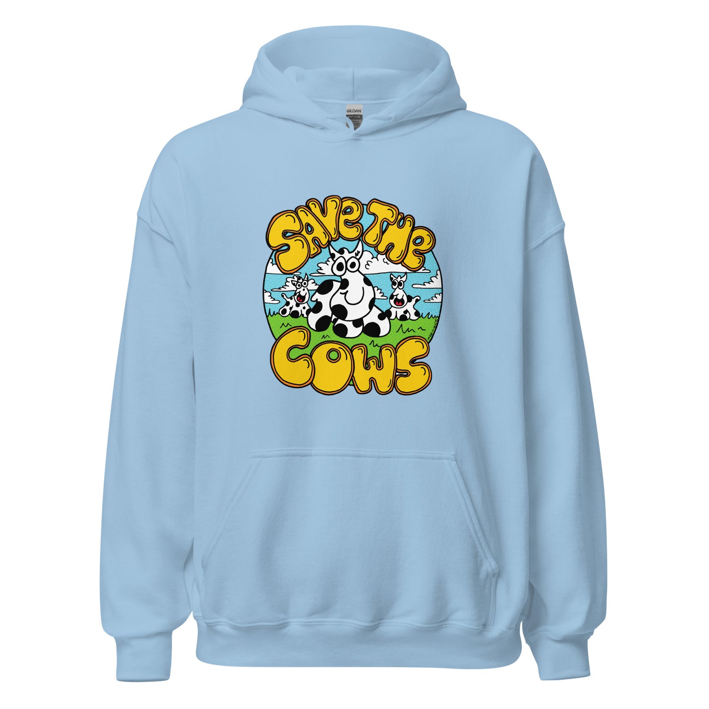 Save the Cows - Men's Hoodie