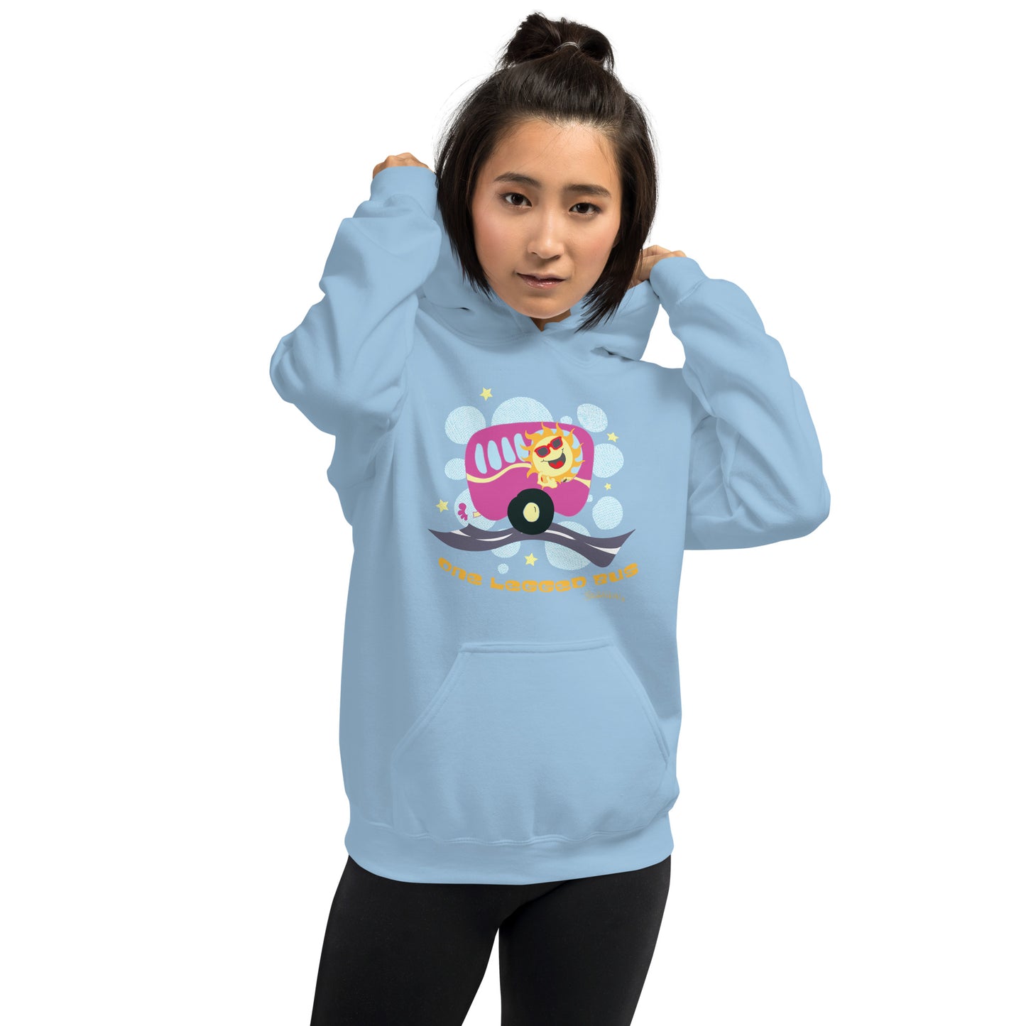 A one legged bus  Women's Hoodie