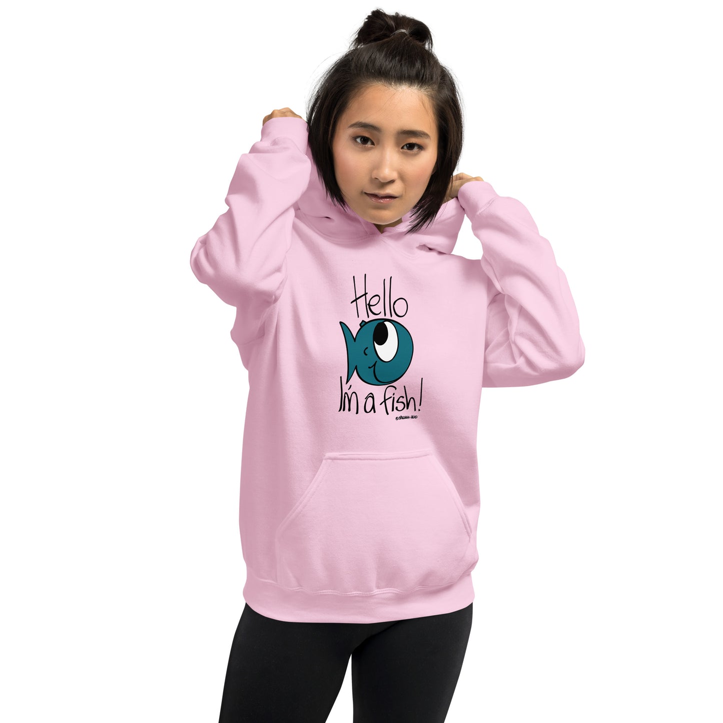 Hello, I'm a Fish! Women's Hoodie