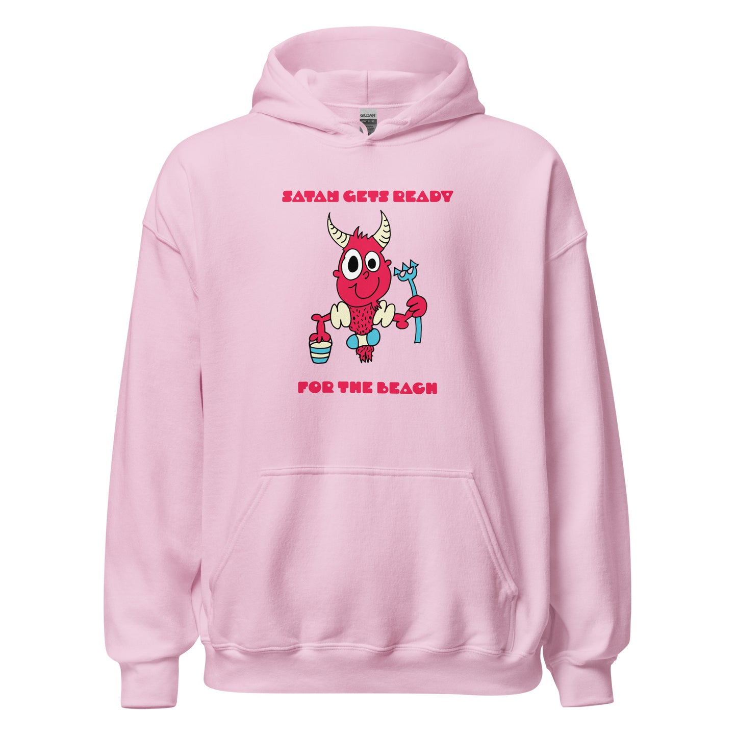 Satan gets ready for the beach - Women's Hoodie