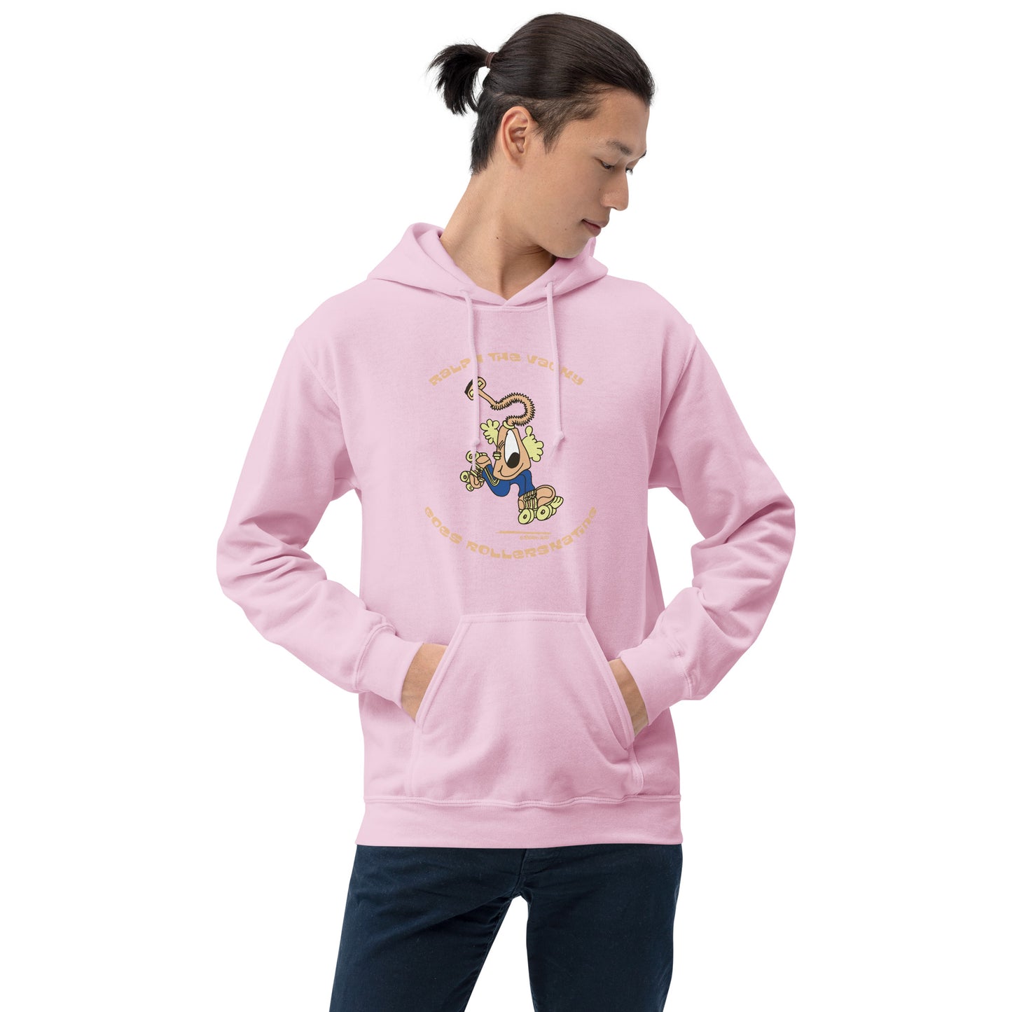 Ralph the Vacky goes Rollerskating - Men's Hoodie