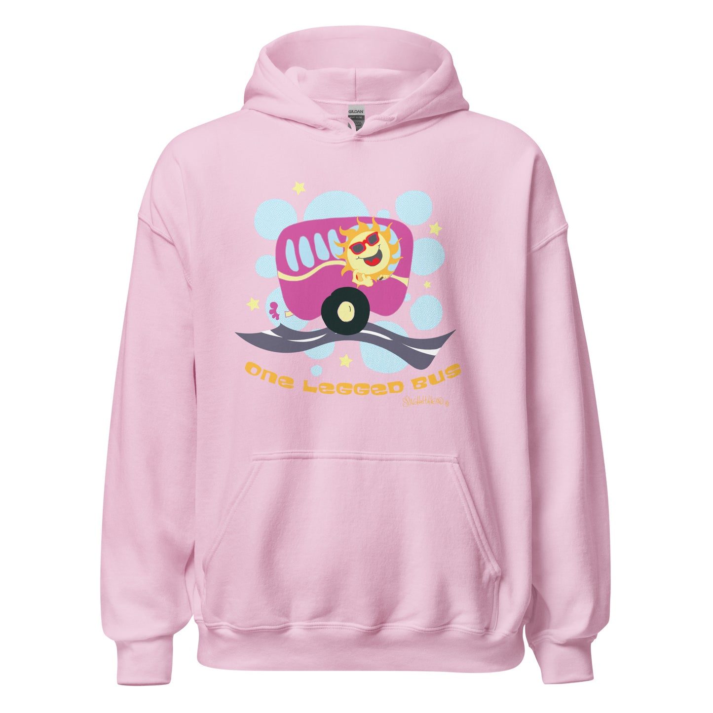 A one legged bus  Women's Hoodie