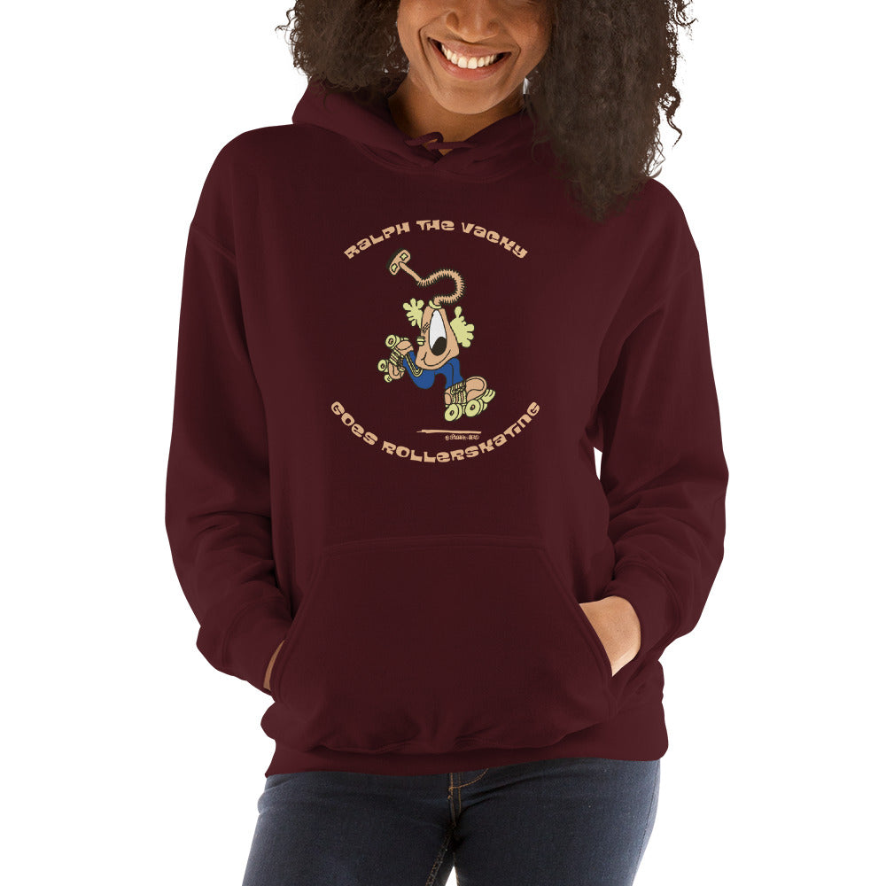 Ralph the Vacky goes rollerskating - Women's Hoodie