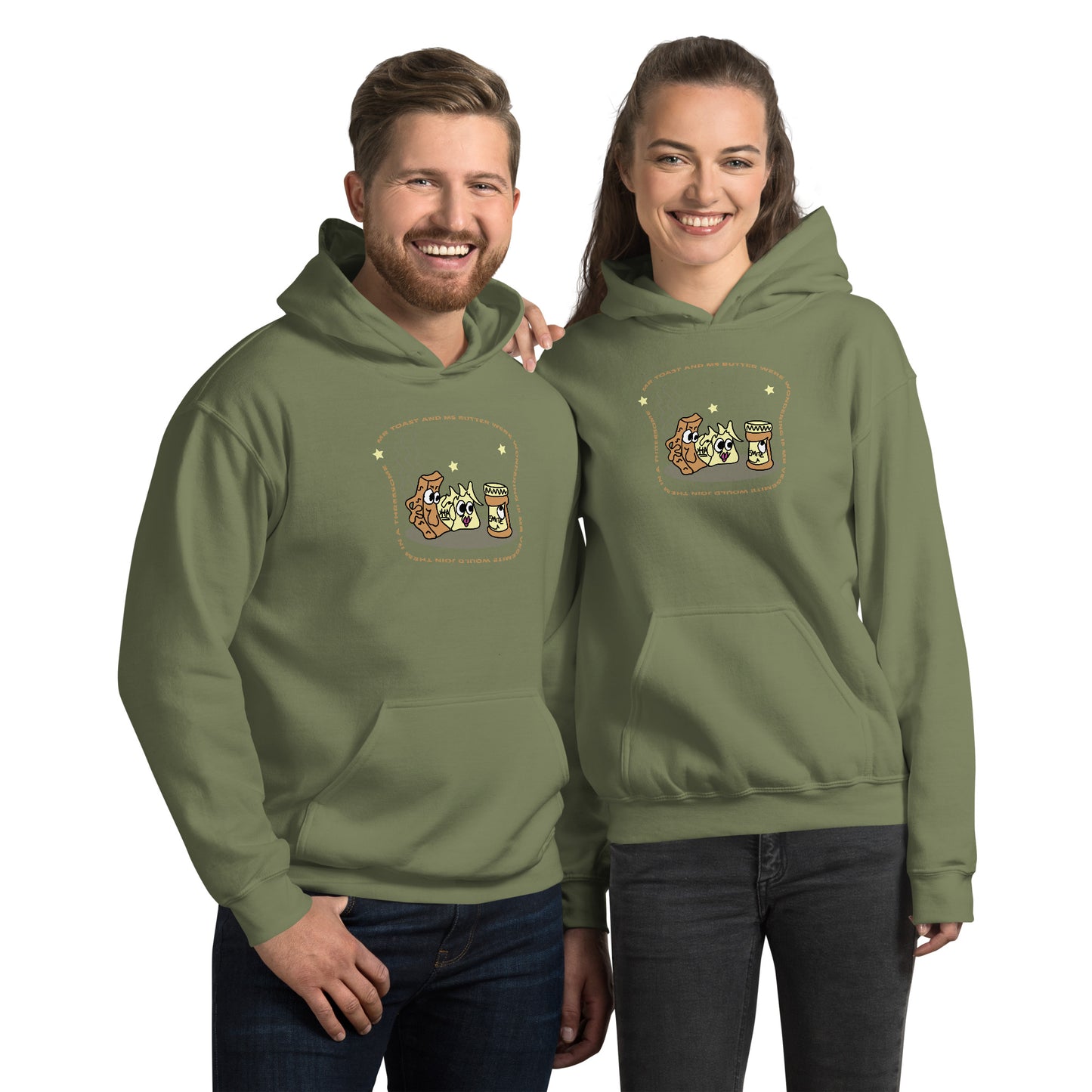 Mr Toast and Ms Butter - Women's Hoodie