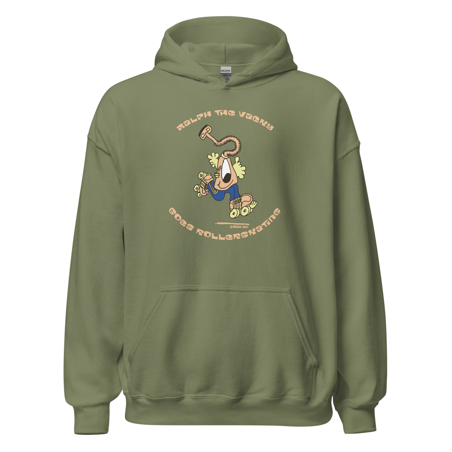 Ralph the Vacky goes rollerskating - Women's Hoodie