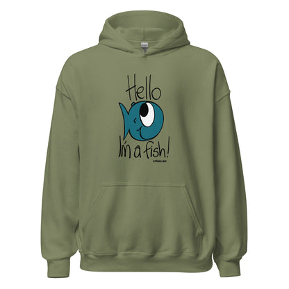 Hello, I'm a Fish! Women's Hoodie