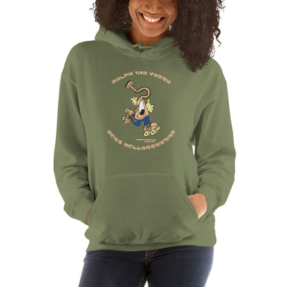 Ralph the Vacky goes rollerskating - Women's Hoodie