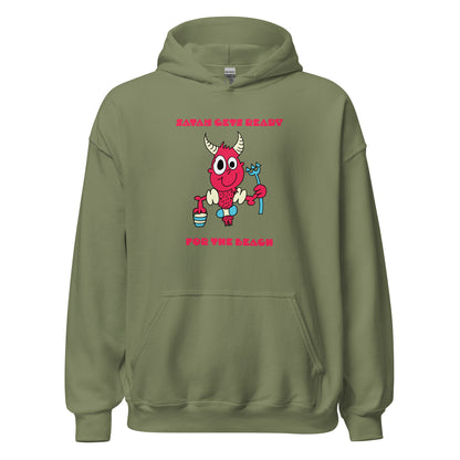 Satan gets ready for the beach - Women's Hoodie