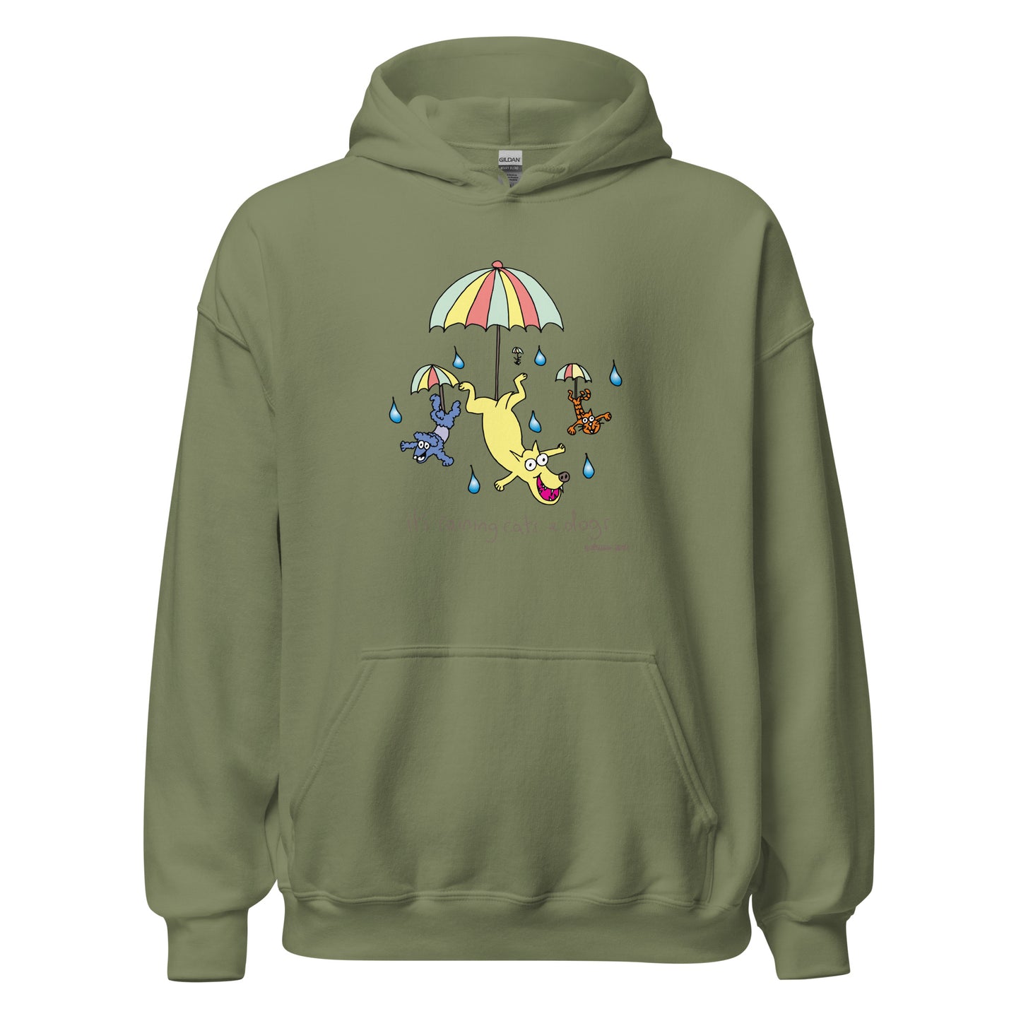 It's raining cats and dogs - Women's Hoodie