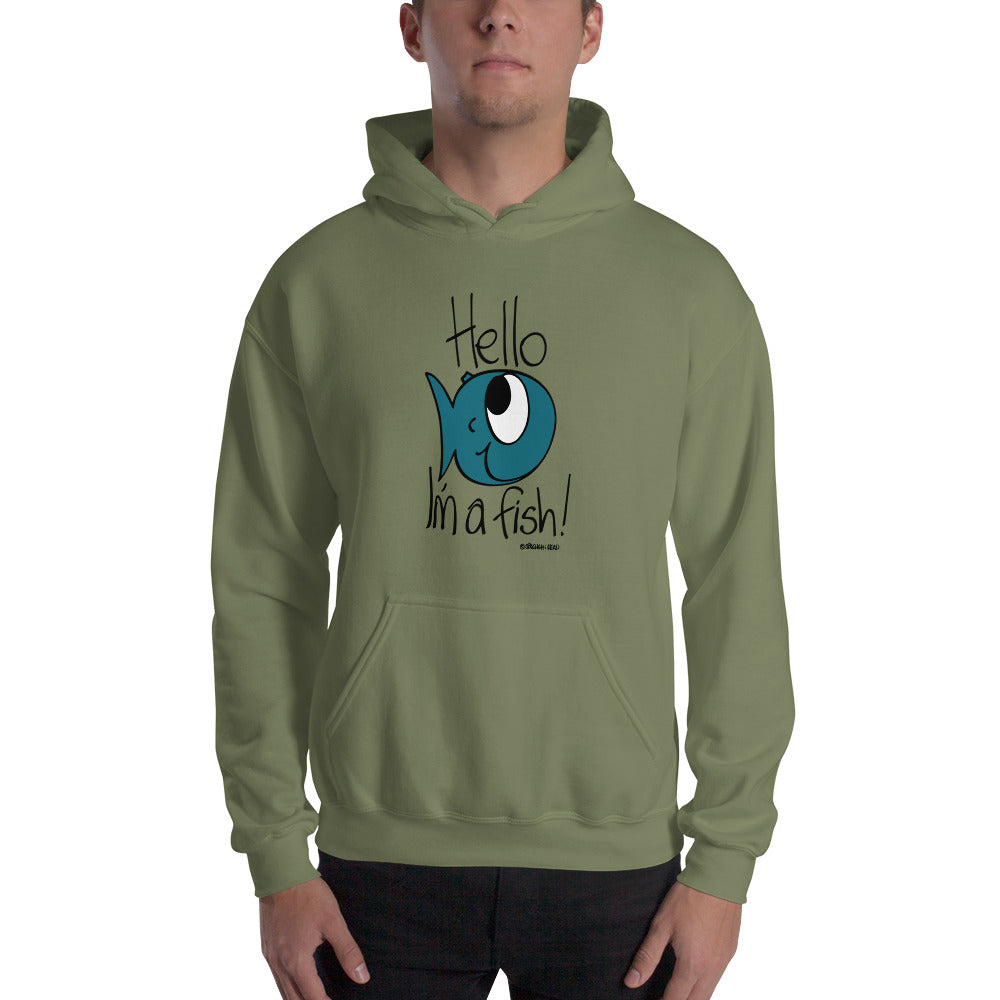 Hello, I'm a Fish! - Men's Hoodie