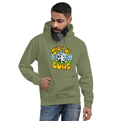 Save the Cows - Men's Hoodie