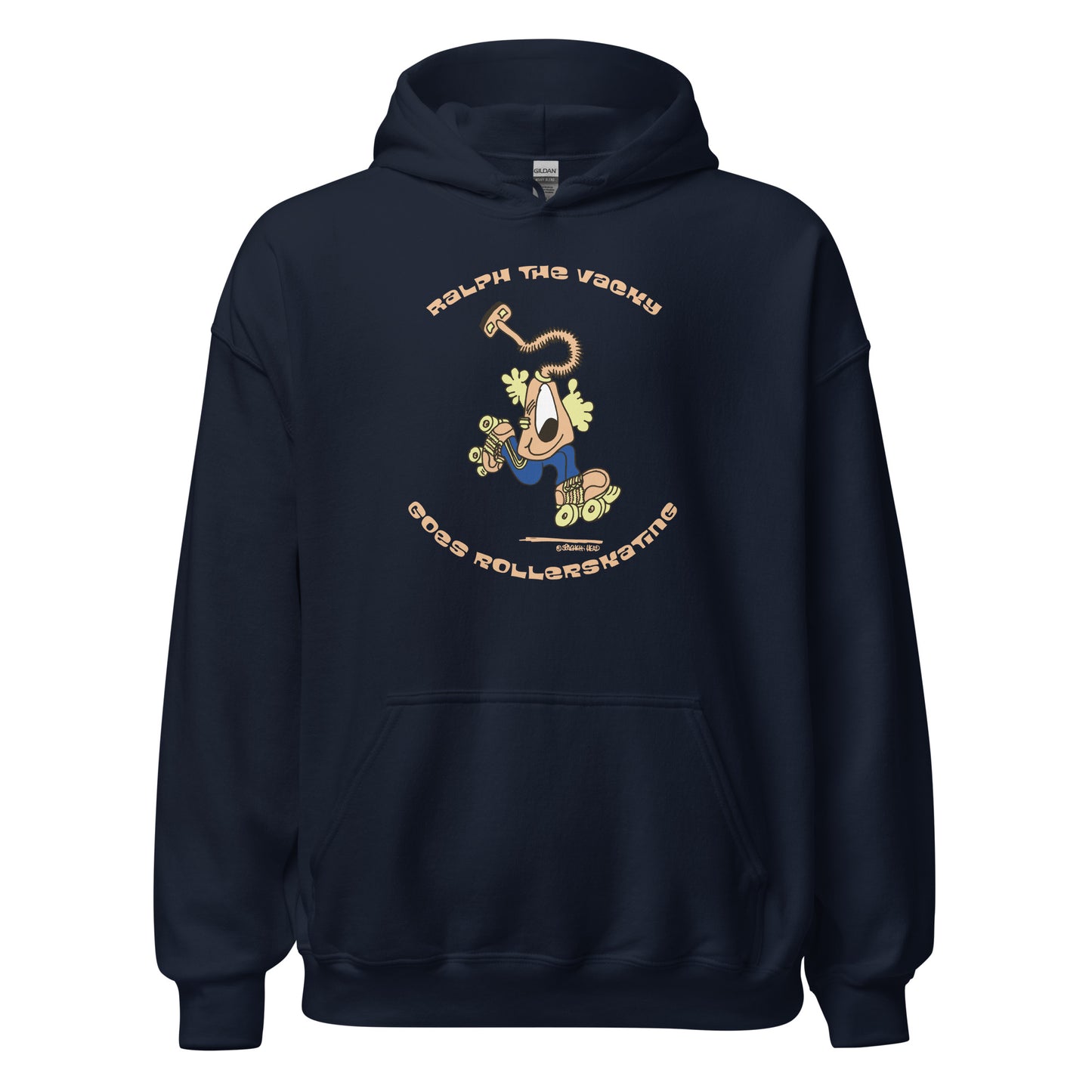 Ralph the Vacky goes rollerskating - Women's Hoodie