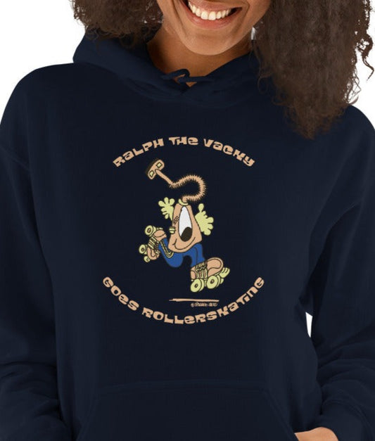 Ralph the Vacky goes rollerskating - Women's Hoodie