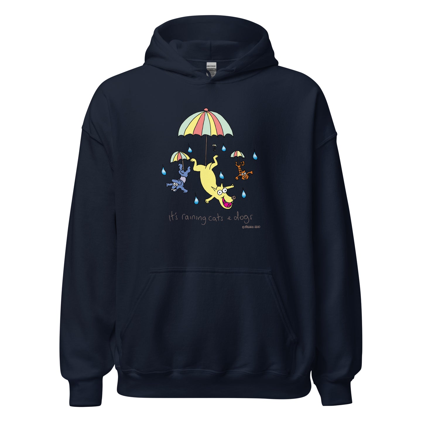 It's raining cats and dogs - Women's Hoodie