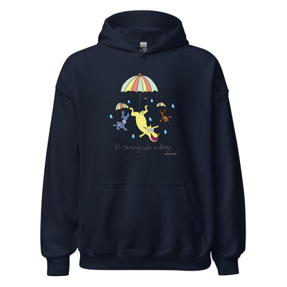 It's raining cats and dogs - Women's Hoodie