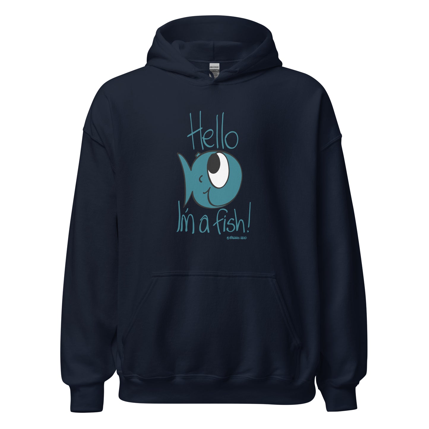 Hello, I'm a Fish! - Men's Hoodie