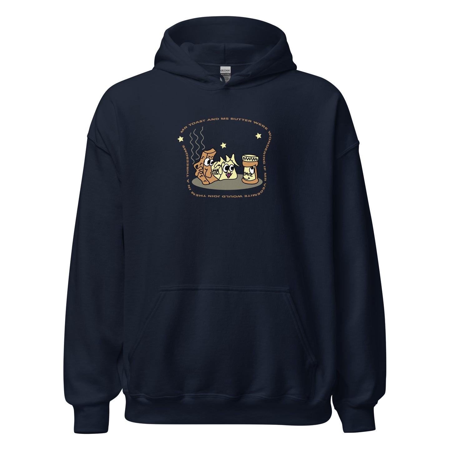 Mr Toast and Ms Butter - Men's Hoodie