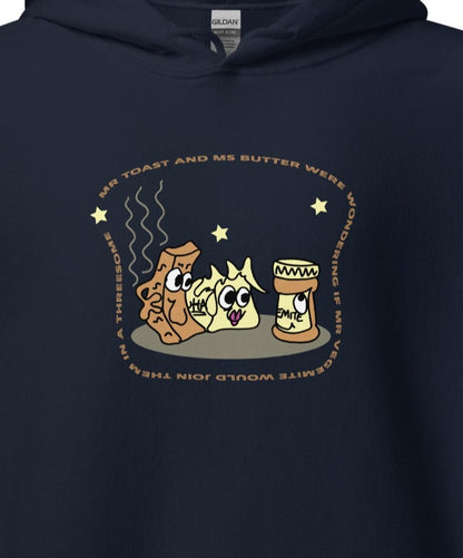 Mr Toast and Ms Butter - Men's Hoodie