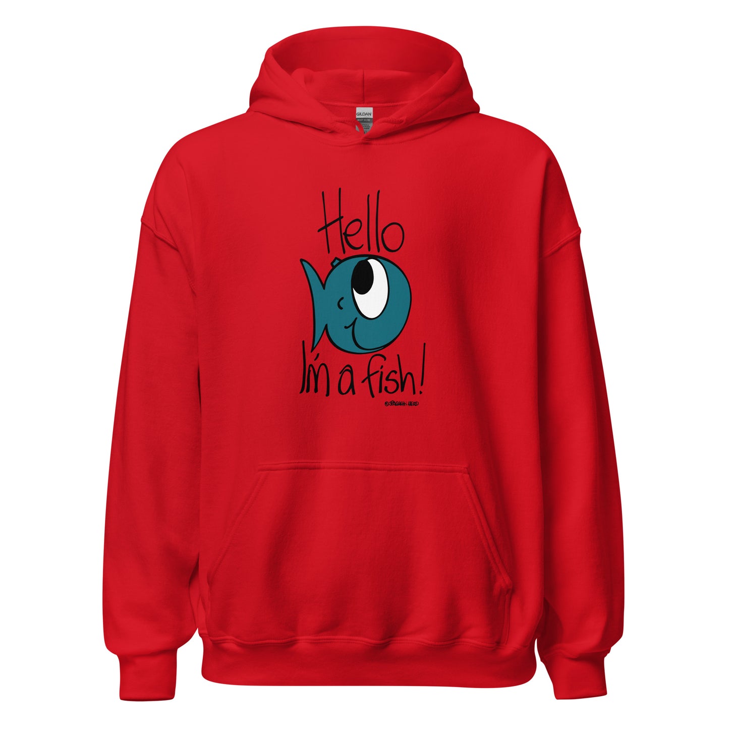 Hello, I'm a Fish! - Men's Hoodie