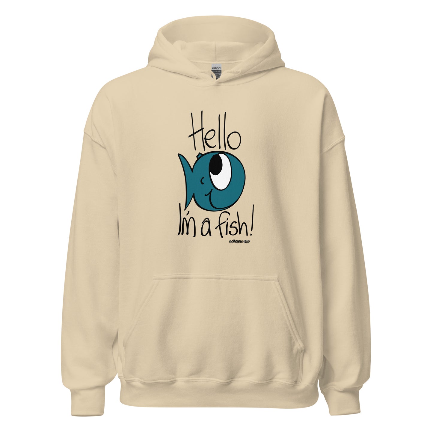 Hello, I'm a Fish! Women's Hoodie