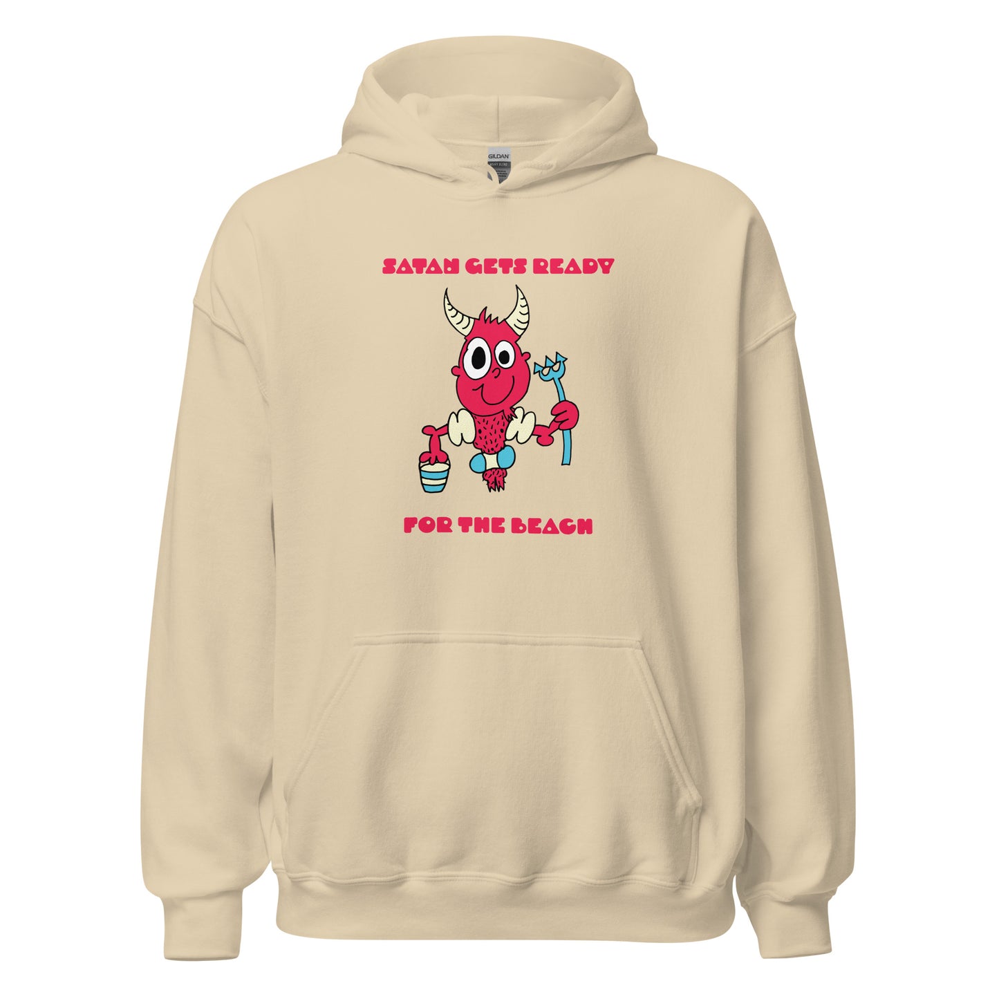 Satan gets ready for the beach - Women's Hoodie