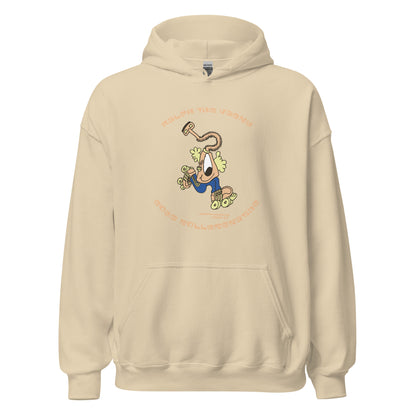 Ralph the Vacky goes Rollerskating - Men's Hoodie