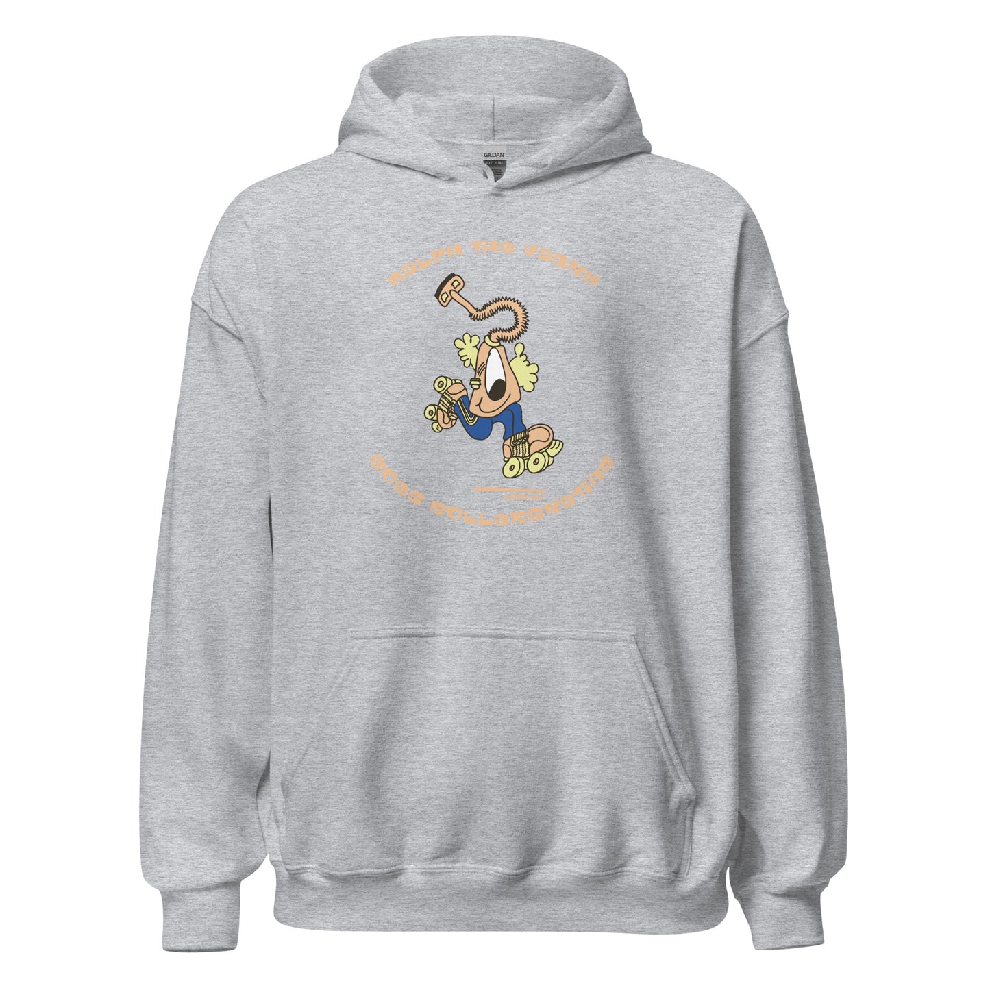 Ralph the Vacky goes rollerskating - Women's Hoodie