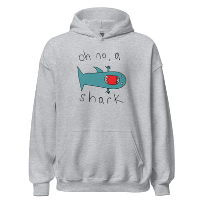 Oh no, a shark - Women's Hoodie