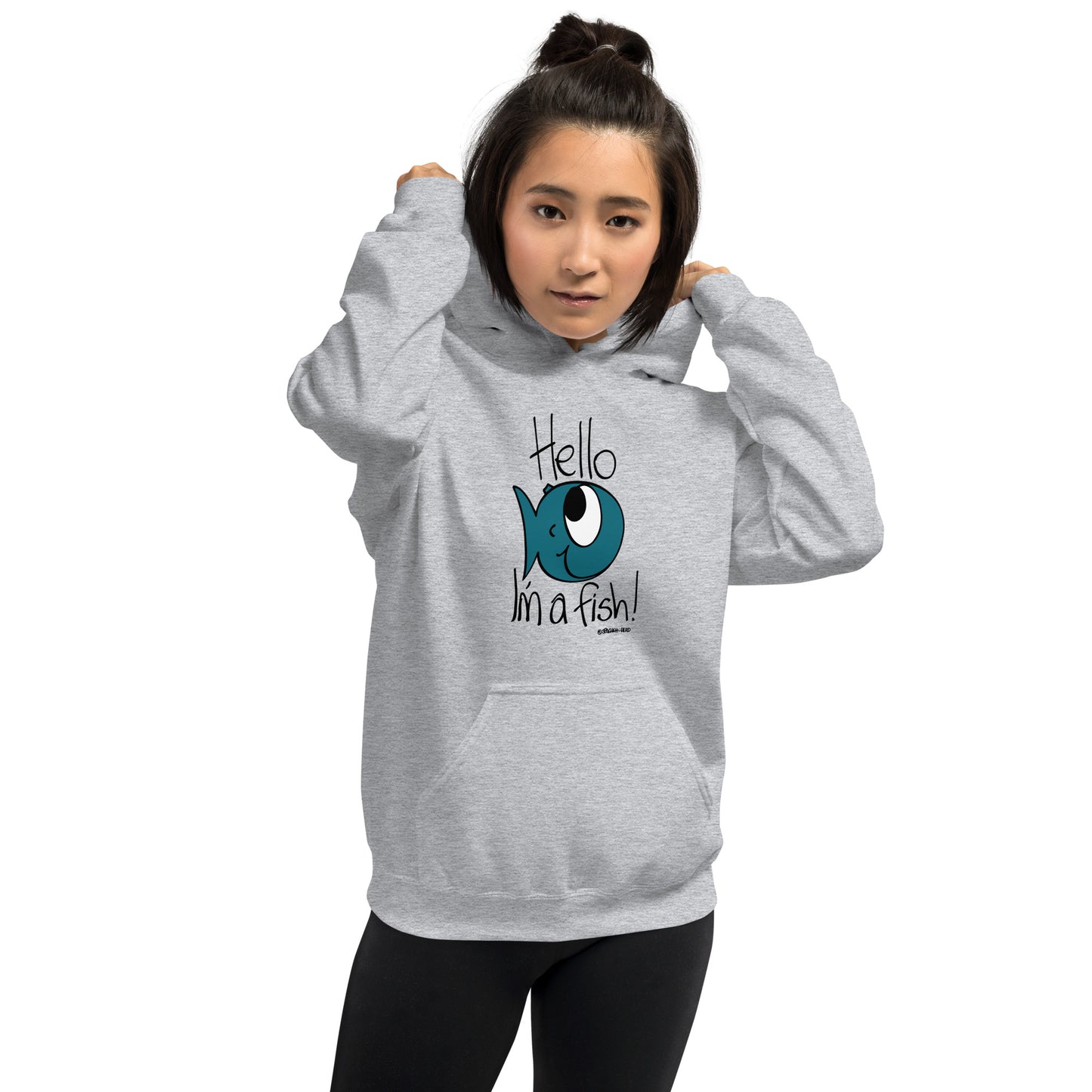 Hello, I'm a Fish! Women's Hoodie