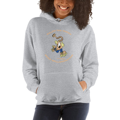 Ralph the Vacky goes rollerskating - Women's Hoodie