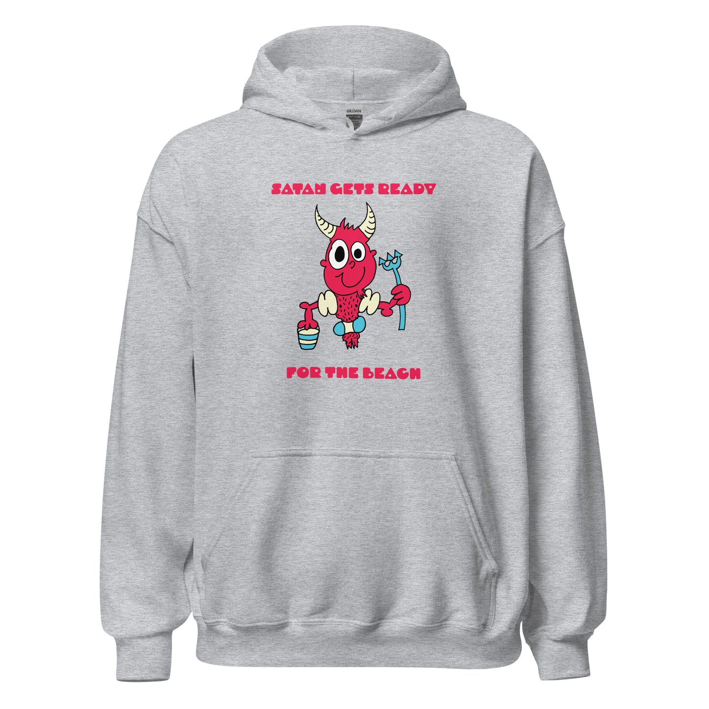 Satan gets ready for the beach - Women's Hoodie